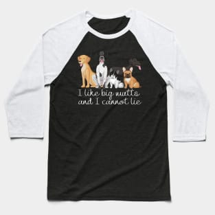 My Love for Mixed-Breed Canines Baseball T-Shirt